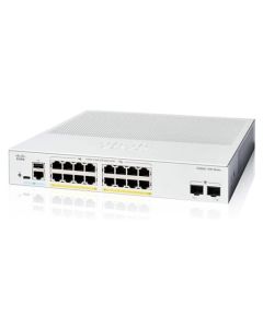 Cisco Catalyst switch C1300-16P-2G (16xGbE,2xSFP,16xPoE+,120W,fanless) - REFRESH