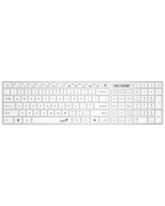 Genius Slimstar 126 Klávesnice, drátová, CZ+SK layout, Copilot klávesa, USB,tenká, bílá