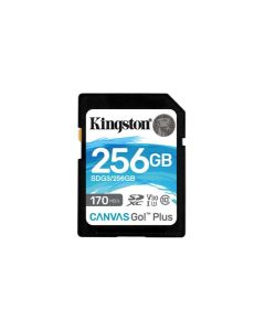 KINGSTON 256GB SDXC Canvas Go Plus Gen4 200MB/s C10 UHS-I U3 V30