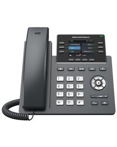 Grandstream GRP2613 VoIP telefon, 3x SIP, barevný podsvícený 2,8" displej, 2x Gbps RJ45, PoE