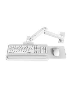 ERGOTRON LX Pro Wall Keyboard Arm, nástěnné rameno pro klávesnici a myš, bílá