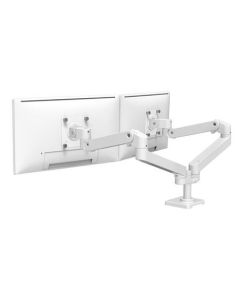 ERGOTRON LX Pro Dual Side-by-Side Arm , stolní dvouramenný držák pro 2 monitry, bílá
