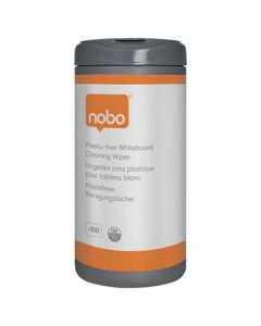 Nobo Vlhčené čistící ubrousky na popisovací tabule Nobo, 100 ks (recyklovaný obsah)