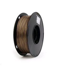 GEMBIRD, Tisková struna (filament) PLA PLUS, 1,75mm, 1kg, zlatá