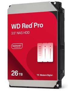 WD RED Pro NAS WD260KFGX 26TB SATAIII/600 512MB cache, 272 MB/s, CMR