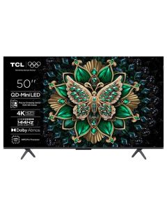 TCL 50C6K SMART TV 50" QLED/4K UHD/Mini LED/144Hz/4xHDMI/USB/LAN/GoogleTV