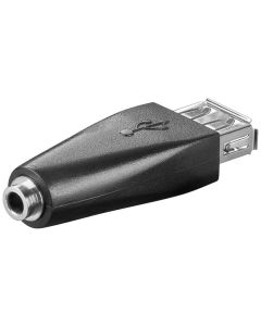 PremiumCord USB2.0 adaptér na stereo jack 3,5mm female
