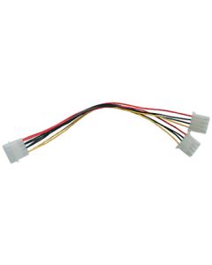 GEMBIRD Kabel redukce - rozdvojka napájení 1x 5,25" na 2x 5,25"