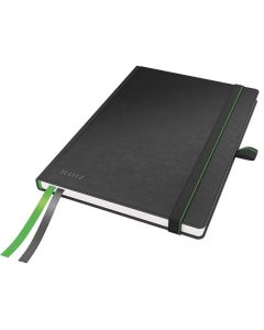 LEITZ Zápisník Complete, A5, linka, černá