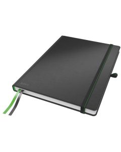 LEITZ Zápisník Complete, A4, linka, černá