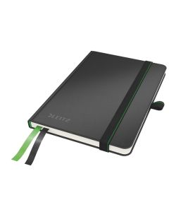 LEITZ Zápisník Complete, A6, linka, černá