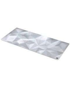 Endorfy Crystal Onyx White XL Podložka pod myš, herní, 900×400×3mm, voděodolná, bílá