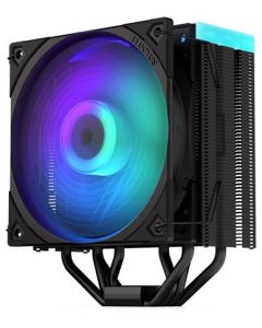 Endorfy Fera 5 Black ARGB Chladič, pro CPU, pro Intel i AMD, 120mm ventilátor, 4 heatpipe, ARGB, PWM, ultratichý, černá