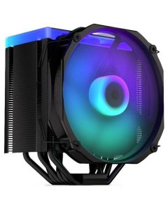 Endorfy Fortis 5 ARGB Chladič pro CPU pro Intel i AMD, 140mm ventilátor, 6 heatpipe, ARGB, PWM, černá