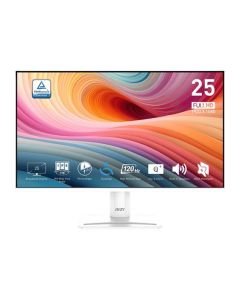 MSI monitor PRO MP251W E2 24,5" IPS/FHD/120Hz/1ms/HDMI/DP/VGA/bílá