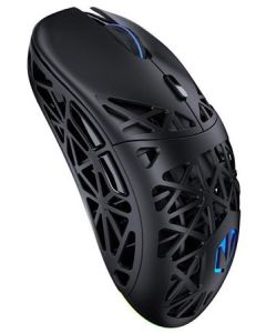 Endorfy LIV Wireless Myš, herní, bezdrátová, optická, až 12000DPI, senzor PAW3311, 6 tlačítek, Kailh GM 4.0, ARGB pods., černá