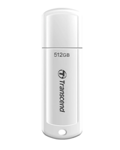 Transcend 512GB JetFlash 730 USB 3.1 flash disk, bílý