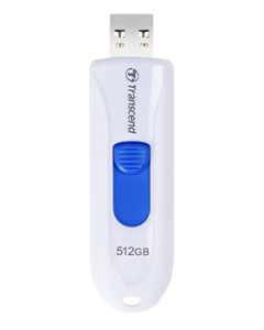 Transcend 512GB JetFlash 790W, USB 3.0 (3.1 Gen 1) flash disk, bílo/modrý