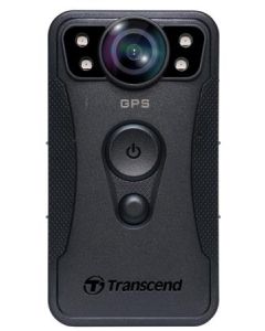 Transcend DrivePro Body 40 osobní kamera, Full HD 1080p, infra LED, 128GB paměť, Wi-Fi, Bluetooth, USB 2.0, IP67, černá