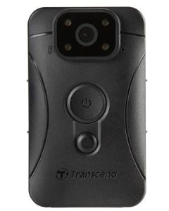 Transcend DrivePro Body 10C osobní kamera, Full HD 1080p, infra LED, 64GB karta, microSD slot, USB C, IPX4, černá
