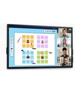 Dell P7525QT 75" IPS Multi-Touch/3840x2160/8ms/400cd/m2/1200:1/2xHDMI/2xDP/RJ45/2xUSB-C/3xUSB-A/3xUSB-B/Repro/černý