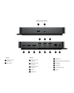 Dell Pro Thunderbolt 4 Smart Dock - SD25TB4 - 180W