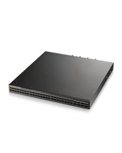 Zyxel CX4800-56F, EU, 48-port 10/25G L3 Aggregation Fiber Switch with 8 100G Uplink (with 2 AC power supply)