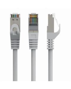 GEMBIRD Patch kabel S/FTP Cat. 6A LSZH, 0,5 m, šedý