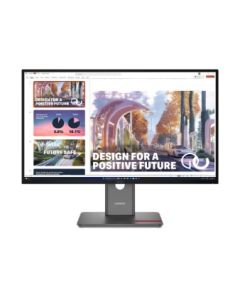Lenovo LCD P27qd-40 27" 2560x1440 IPS/6ms/350cd/m2/1500:1/Repro/HDMI/2xDP/3xUSB-C/USB-B/4xUSB-A/RJ45/Pivot/Tilt/Swivel/VESA/černá
