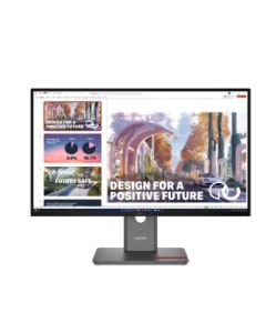 Lenovo LCD P27qd-40 27" 2560x1440 IPS/6ms/350 cd/m2/1500:1/Repro/HDMI/2xDP/4xUSB-A/3xUSB-C/USB-B/RJ45/Pivot/Height Adj./VESA/černá