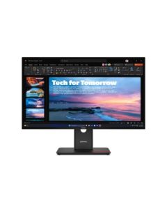 Lenovo LCD T27QD-40 27" IPS/2560x1440/6ms/350 cd/m2/1500:1/Repro/HDMI/2xDP/3xUSB-C/3xUSB/RJ45/Pivot/Tilt/VESA/černá