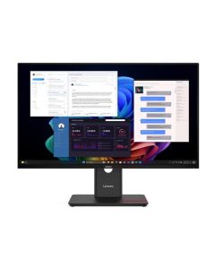 Lenovo LCD T27ud-40 27" 3840x2160 IPS/6ms/350 cd/m2/1500:1/Repro/HDMI/DP/3xUSB-C/3xUSB/RJ45/Pivot/VESA/černá