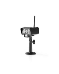 Nedis CSWL1C20CBK - Digitální bezdrátová kamera | 2.4 GHz | VGA | Vnitřní a Venkovní | Noční vidění: 5.00 m | Černá