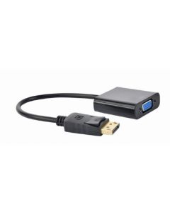GEMBIRD red. Displayport na VGA, M/F, černá
