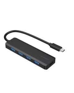 GEMBIRD Rozbočovač USB 3.1 (Gen 1) typu C Gembird, 4portový