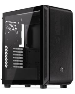 Endorfy Arx 500 Core Skříň, Middle tower, bez zdroje, ATX, 2× USB, 1× USB-C, 2× 140mm ventilátor, mesh panel, průhl. bok, černá