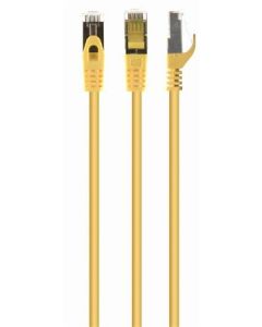 GEMBIRD Patch kabel S/FTP Cat. 6A LSZH, 0,25 m, žlutý