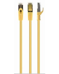 GEMBIRD Patch kabel S/FTP Cat. 6A LSZH, žlutý, 3 m