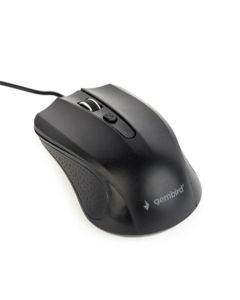 Gembird Myš MUS-4B-01L, USB, optická, černá, kabel 1,8m
