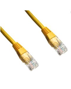 DATACOM Patch cord UTP CAT5E 1,5m žlutý
