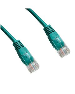 DATACOM Patch cord UTP CAT5E 3m zelený