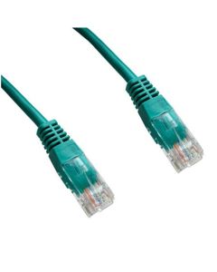 DATACOM Patch cord UTP CAT5E 1,5m zelený