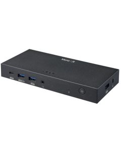 Acer Vero MST Dock M33 100W PD Black,2x USB-C;4xUSB-A;1x HDMI 2.0;2x DP 1.4;1x RJ45 1 GB/S,1×audio jack, EU plug (Retail pack)
