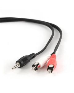 Gembird 3,5 mm stereo na RCA zástrčku, 5 m