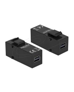 Delock Keystone modul mini DisplayPort samice > mini DisplayPort samice