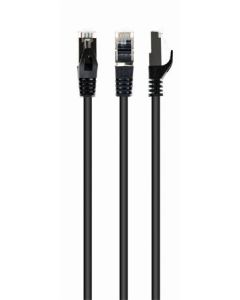 Gembird S/FTP Cat 6A propojovací kabel LSZH, černý, 10m