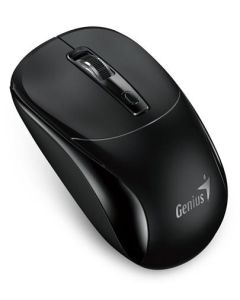 Genius NX-7123 Myš, bezdrátová, optická, 1200DPI, 4 tlačítka, Copilot, 2,4GHz, USB-A, 1× AA baterie, černá