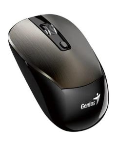 Genius NX-7125 Myš, bezdrátová, optická, 1200DPI, 4 tlačítka, Copilot, 2,4GHz, USB-A, 1× AA baterie, čokoládová