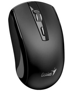 Genius ECO-8150 Myš, bezdrátová, optická, 1200DPI, 4 tlačítka, Copilot, 2,4GHz, USB-A dongle, USB-C nabíjení, černá