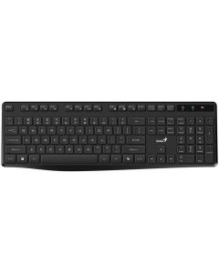 Genius KB-7200 Klávesnice, bezdrátová, 2,4GHz, mini USB přijímač, CZ+SK layout, Copilot klávesa, černá